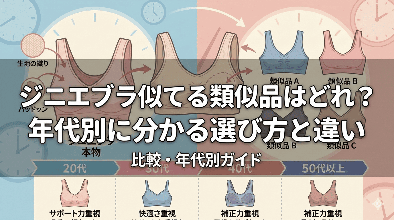 ジニエブラ似てる類似品