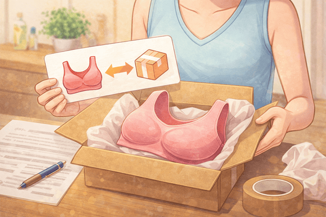 ジニエブラ半額キャンペーン
交換保証と返品条件