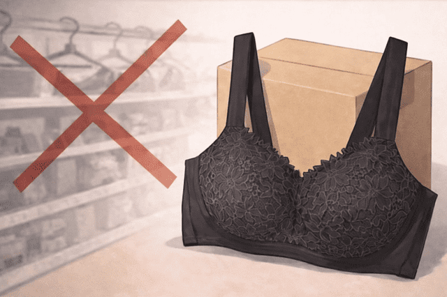 ジーユーのナイトブラ売り切れ廃盤 