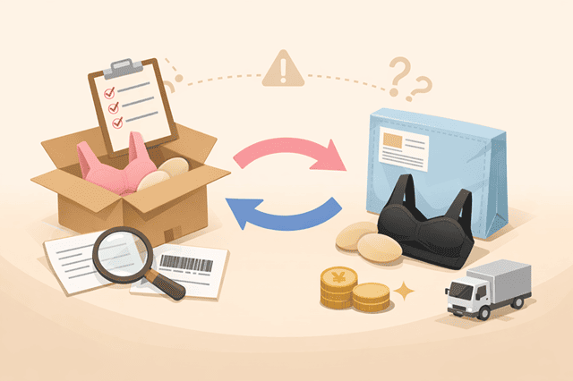 ヴィアージュ 返品交換の注意点