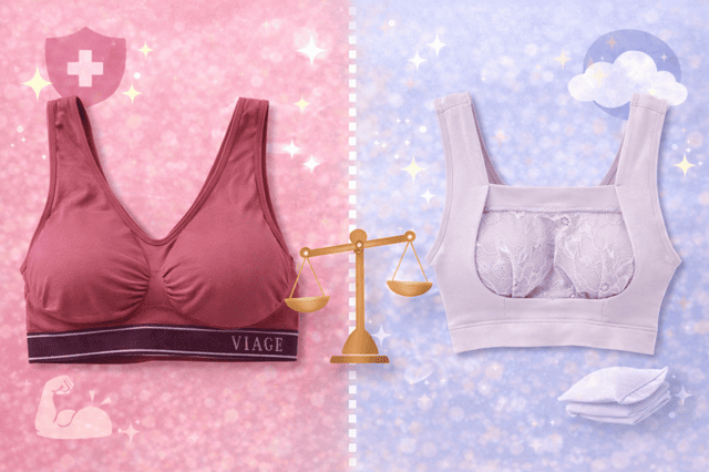 しまむらナイトブラとヴィアージュとの比較ポイント
