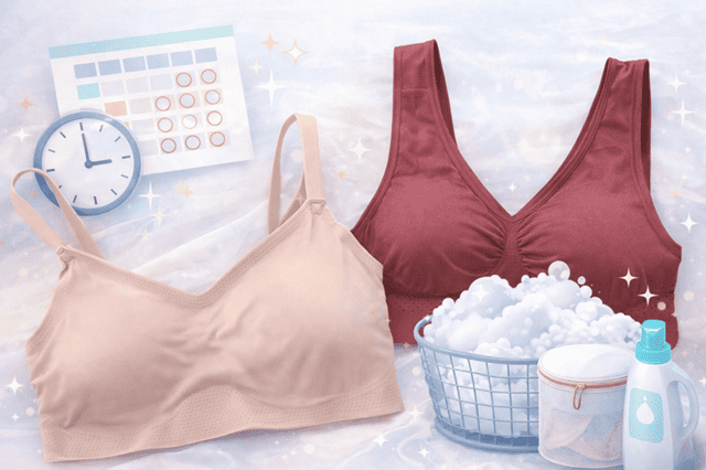 安いナイトブラの寿命と洗濯
