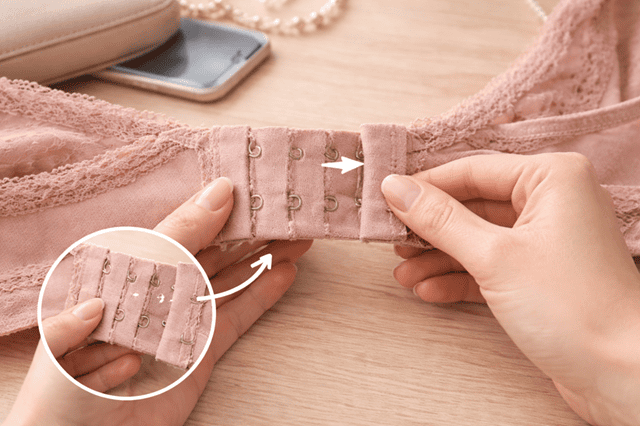 ブラジャー ホック 外れる 応急処置
