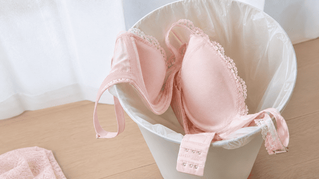 ブラジャーの正しい捨て方
